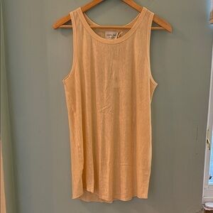 Giada Forte Linen Tank Top - Vanity Size 2 - NWT
